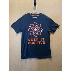 Wonder Nation Shirt Boy's Large (10-12) Blue Keep It Positive